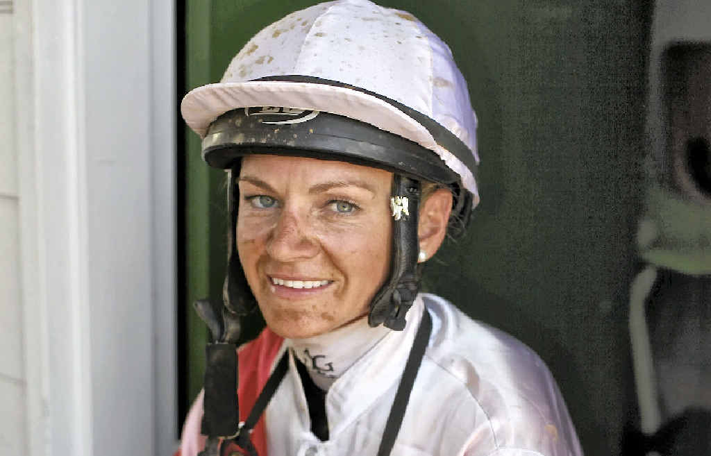 FEATURE: Jockey Tracy O’Hara will be one of seven females riding in the Gladstone Cup on Saturday. FEATURE: Jockey Tracy O’Hara will be one of seven females riding in the Gladstone Cup on Saturday.